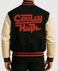 Cooley High Black And Off White Letterman Jacket