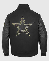 Dallas Cowboys Black & Gold Varsity Jacket