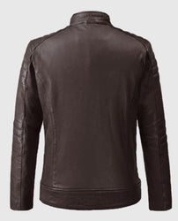 Firefly Moto Brown Biker Leather Jacket
