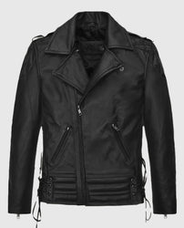 Freddie Mercury Black Leather Jacket