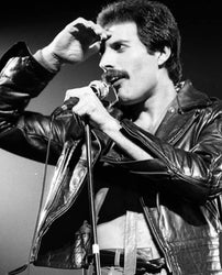 Freddie Mercury Black Leather Jacket