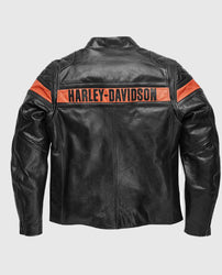 Men's Victory Sweep Leather Jacket