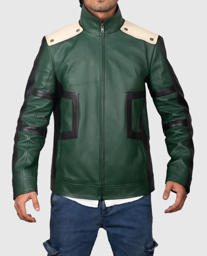 Izuku Midoriya My Hero Academia Leather Jacket