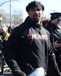 Jalen Hurts Love Hurts Black Hoodie