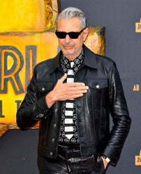 Jeff Goldblum Leather Jacket