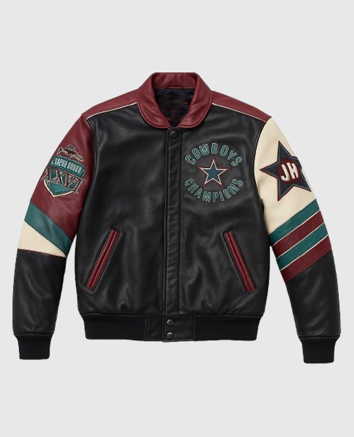 Jeff Hamilton Dallas Cowboy Leather jacket