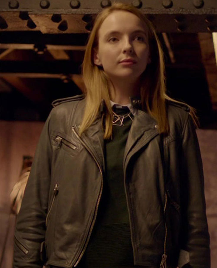 Jodie Comer Doctor Foster Leather Jacket