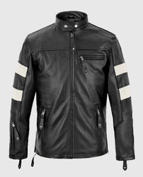 Keanu Reeves John Wick Biker Leather Jacket