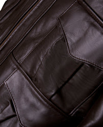 Men's Casino Royale Style Leather Jacket