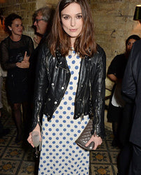 Keira Knightley Domino Leather Jacket