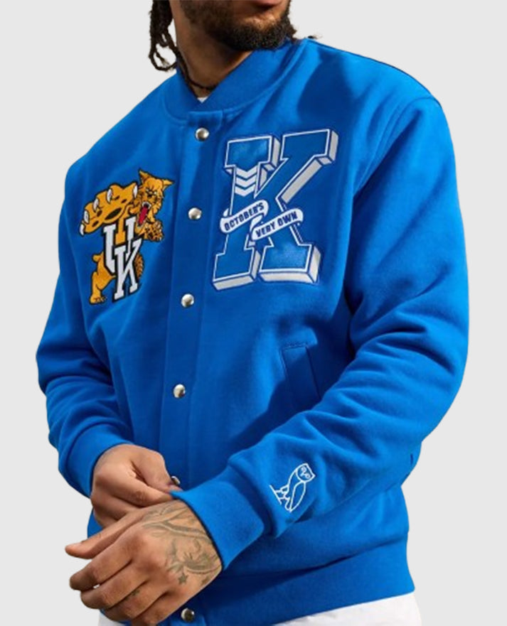 Kentucky Wildcats Blue Varsity Fleece Jacket