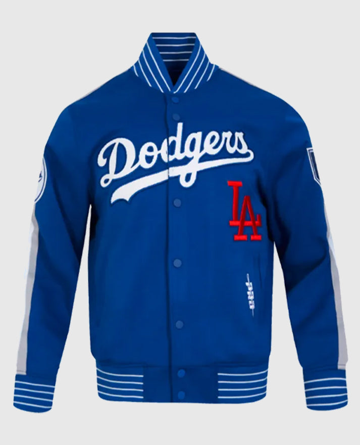LA Dodgers Current Logo Game Day Blue Jacket