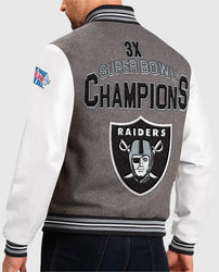 Las Vegas Raiders Challenger Varsity Jacket