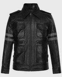 Resident Evil 6 Leon Kennedy Leather Jacket