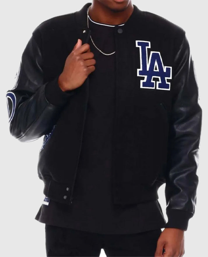 Los Angeles Dodgers Logo Varsity Full-Zip Jacket