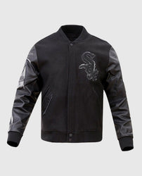 MLB Chicago White Sox Black Men's Varsity Jacket