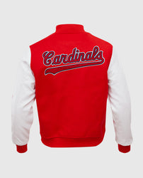 MLB ST. Louis Cardinals Men's Red Varsity Jacket