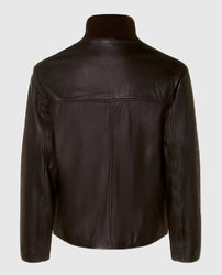 Men's Casino Royale Style Leather Jacket