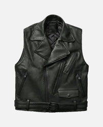 Men's Classic Leather Vest