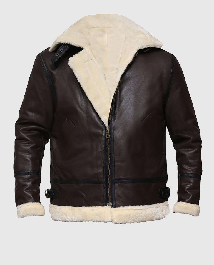 Men's G1 Aviator Brown Bomber Jacket