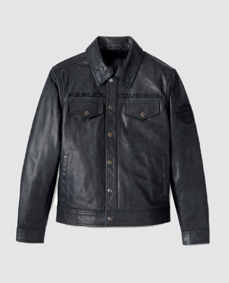 Men's Harley Davidson Iron Mountain Leather Jacket