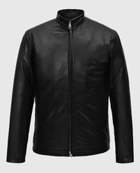 Nikolaj Coster Waldau Black Leather Jacket