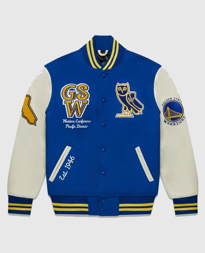 OVO Golden State Warriors Varsity Jacket