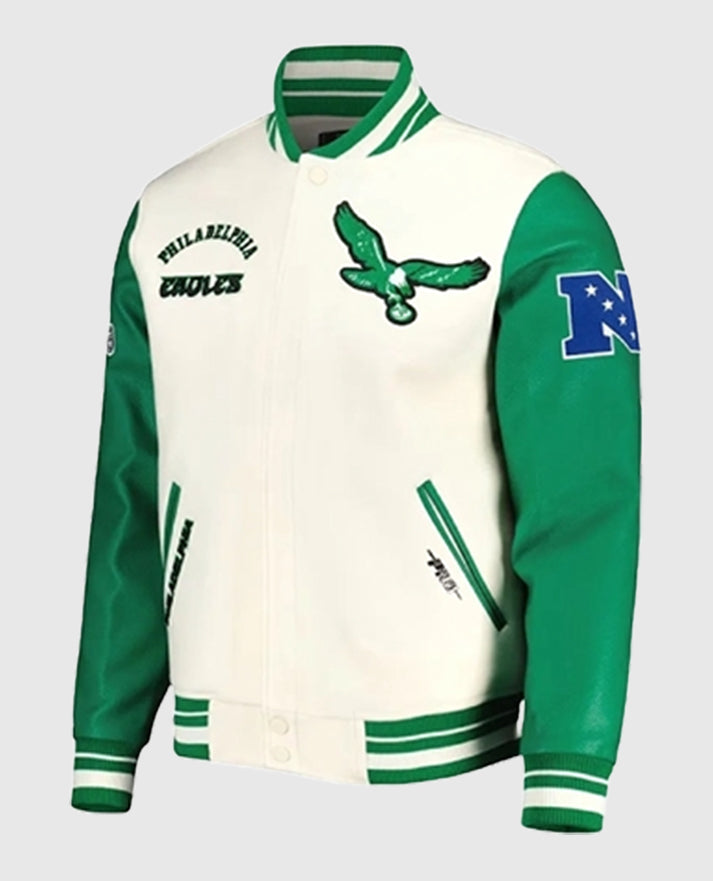 Philadelphia Eagles Retro Classic Varsity Jacket
