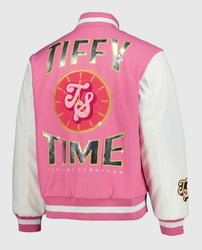 Tiffany Stratton Tiffy Time Varsity Jacket