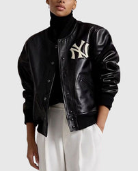 Polo Ralph Lauren Yankees Leather Jacket