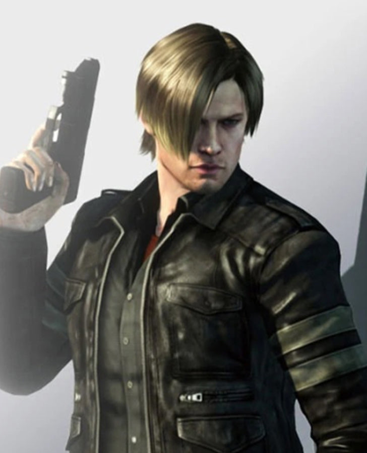 Resident Evil 6 Leon Kennedy Leather Jacket