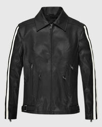 Robert Pattinson Vintage Leather Jacket