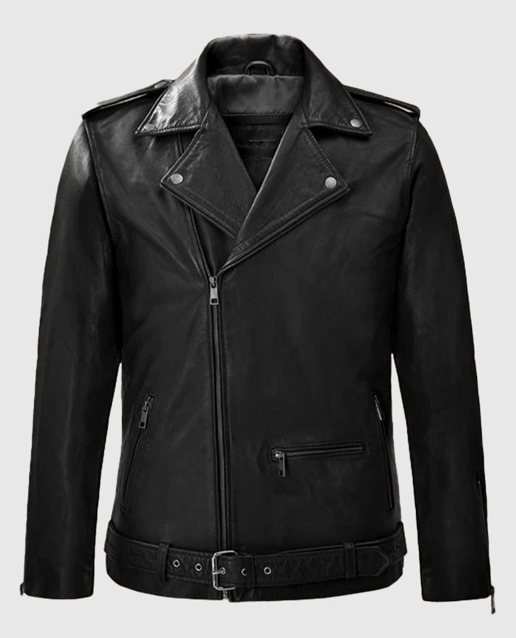 Rutland Black Riding Leather Jacket