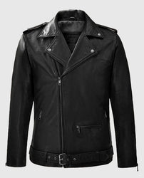 Rutland Black Riding Leather Jacket