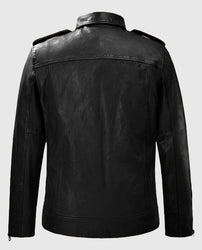 Rutland Black Riding Leather Jacket