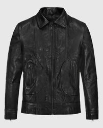 Sam Worthington Simulant Leather Jacket