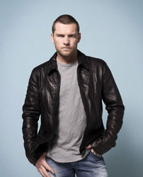 Sam Worthington Simulant Leather Jacket