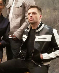 Sebastian Stan Leather Jacket