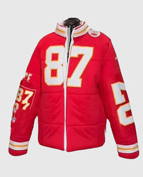 Taylor Swift Kelce 87 Puffer Jacket