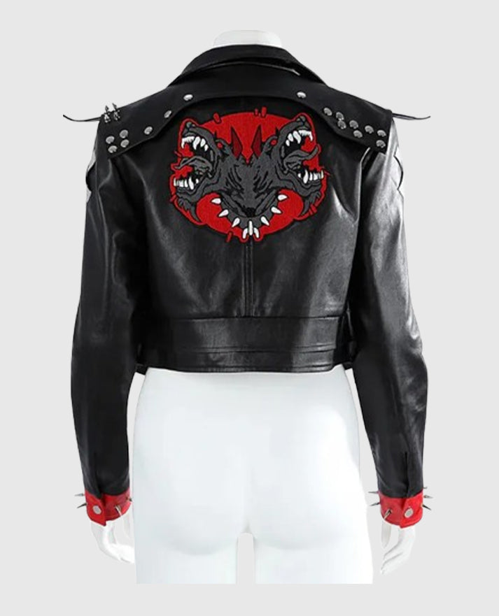 VI League of Legends 2 Arcane Leather Jacket