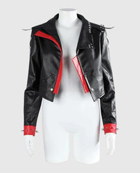 VI League of Legends 2 Arcane Leather Jacket