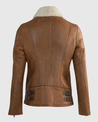 Women's  B-3 Aviator Sheepskin Jacket