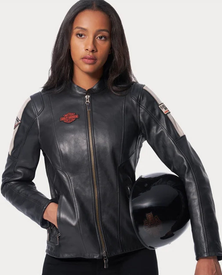 Women's Enduro Leather Riding Jacket