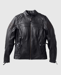 Women's Harley Davidson Heather Avenue Leather Riding Jacket