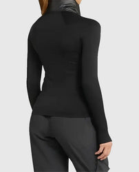 Zella Hybrid Black Jacket For Women