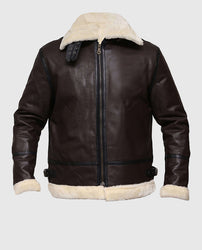 Men's G1 Aviator Brown Bomber Jacket