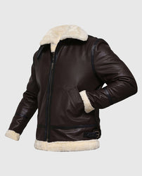 Men's G1 Aviator Brown Bomber Jacket
