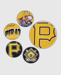 MLB Pittsburgh Pirates Men's Yellow Varsity Jacket