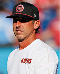 Kyle Shanahan 49ers Long Sleeves Shirt White
